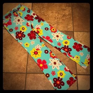 Moschino Jeans flower pants.